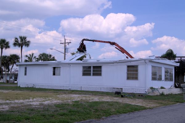 Mobile Home Demolition in Killeen